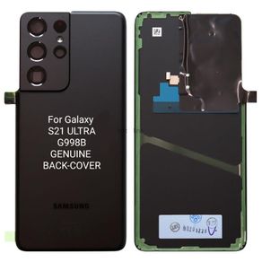 Samsung SM-G998B Galaxy S21 Ultra 5G - Battery Cover Phantom Black