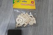 wooden letters