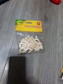 wooden letters