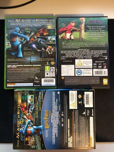 Lego Harry Potter Years 1-4 Plus Philosopher's Stone Dvd Boxset Xbox 360