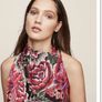 REISS Xavi Burnout-Detail Dress UK 8 Image 3