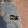 Disney Mickey Mouse/Goofey Denim Joggers BNWT (12-18 months) Image 5