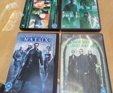 The Matrix bundle x 4 DVDs