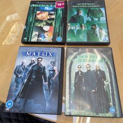 The Matrix bundle x 4 DVDs
