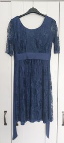 Tiffany Rose Maternity and Breastfeeding Dress Midnight Blue 12