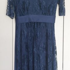 Tiffany Rose Maternity and Breastfeeding Dress Midnight Blue 12