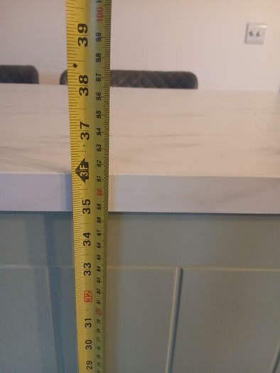 Custom kitchen island and chairs