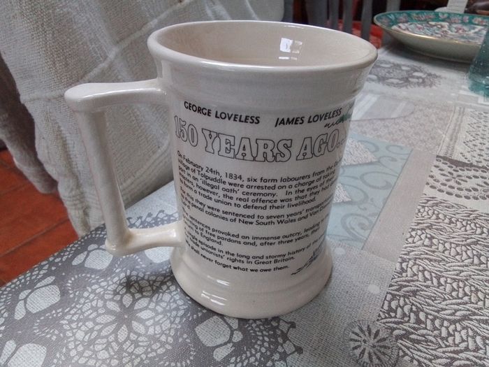 Tolpuddle Martyrs 150th Anniversary Tankard