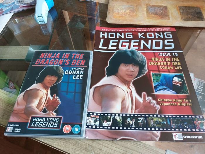 collection of Hong Kong Legend DVDs and magazine