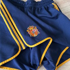 Spain Euro 2000 home football shorts Raul Guardiola Hierro Nadal Morientes