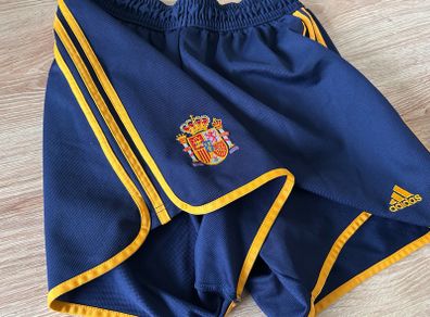 Spain Euro 2000 home football shorts Raul Guardiola Hierro Nadal Morientes