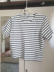 Ganni Stripe Tshirt Size Small