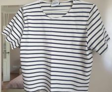 Ganni Stripe Tshirt Size Small