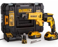 DeWalt DCF620P2K 18V Brushless Collated Drywall Screwdriver (2 x 5.0Ah Batteries)