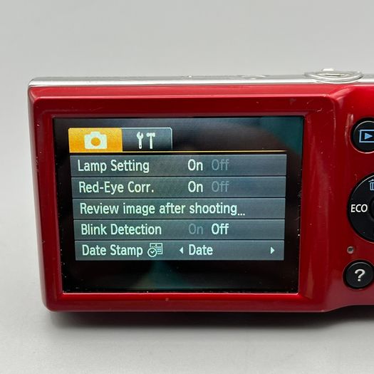 Canon IXUS 160 20MP Digital Camera Red - Full Kit