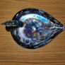 Vintage Murano style glass iridescent swan bowl/ tray Image 3