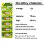 LRV08, 23A, A23 12V Alkaline Battery Remote Key Fob Doorbell Image 2