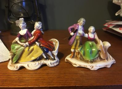 Early Goebel Matching Pair of Couple Figurines.