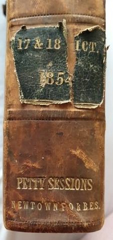 1854 Petty Sessions - Newtownforbes, Co. Longford