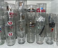 Samuel Adams Boston Lager Beer Pint Glass bulmers Tiger beer Official Pint Glass guinness hop house 13 Heineken Carlsberg coors smithwicks orchard thieves Rockshore cider Galway hooker tuborg corona