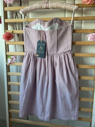 dress Jack wills cotton strapped dress with pockets size 10