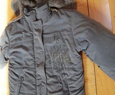 Boys jacket. Age 8 yrs/130cm. Grey