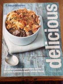 Weight Watchers Delicious cookbook