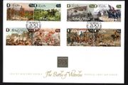 2015 Isle of Man Bicentenary of the Battle of Waterloo Commemorative Stamps First Day Cover (FDC)