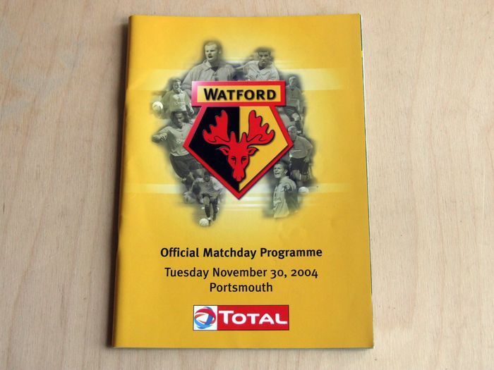 Watford Football Club programmes