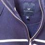 Crew Navy/Stripe Sweatshirt New Size M Image 2