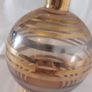 Fabulous Vintage Retro Mid-Century-Modern Small Pale Pink Glass Decanter with Gold and Silver Gilt Banding Plus Five Liqueur Glasses, Irice, Czechoslovakia Image 7
