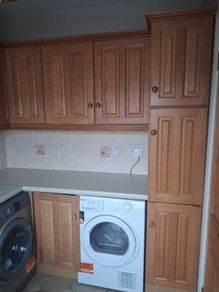 Solid Oak kitchen and Utility