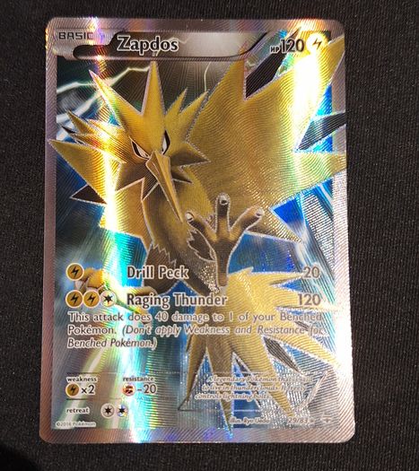 Zapdos (Generations 29) pokemon card