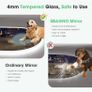 Oval Bluetooth Bathroom Mirror with LED Lights 500x800mm, Anti-Fog Image 5