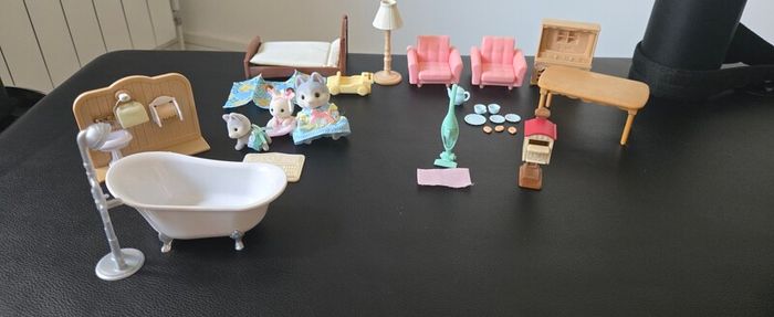 sylvanian family red roof country home gift set