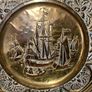 Brass Wall Plaque Ships Image 2
