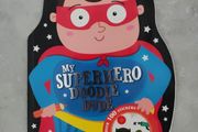 My Superhero Doodle Book with 100stickers