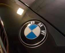 1 x BMW F10 F20 F21 Front 82mm Badge Bonnet Emblem with Adhesive