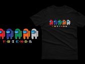 Friends Imposter among us t-shirt impostor t-shirt