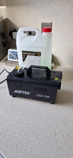 smoke machine package inc remote and fog
