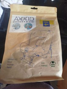 Axkid x Geggamoja Car Seat Cover  Minikid 1,2 & Move