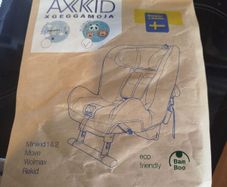 Axkid x Geggamoja Car Seat Cover  Minikid 1,2 & Move