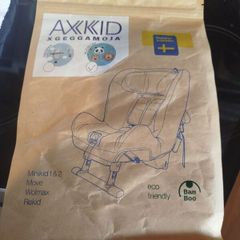 Axkid x Geggamoja Car Seat Cover  Minikid 1,2 & Move