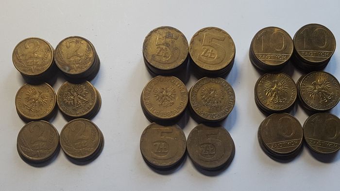 Asking price from 1 euro. Poland  PRL coins