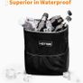 NEW SALE | Car Bin, Leak-Proof Car Bin for Tidy Use, Foldable and Waterproof Car Accessories for Interior, Multipurpose Rubbish Bin with Lid, Adjustable Straps and Multiple Pockets Image 3