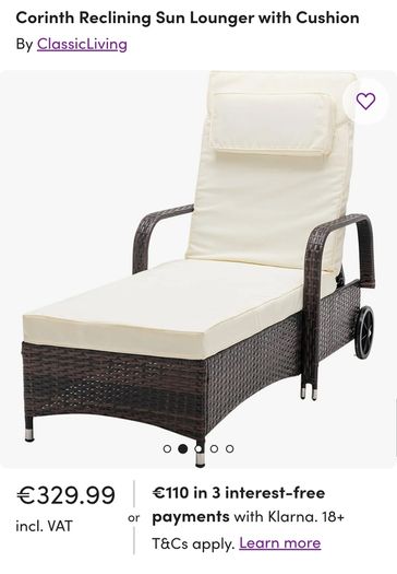 Sun loungers