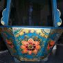 Beautiful hand made large wooden planter Image 2