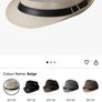 Unisex Trilby Straw Hats Image 4