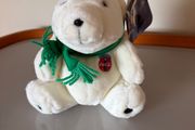 1993 vintage Coca-Cola polar bear soft toy