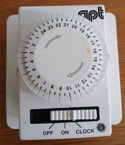 Apt timeswitch (previously used for central heating)